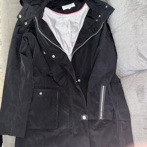 Calvin Klein Women's Black Trench Coat